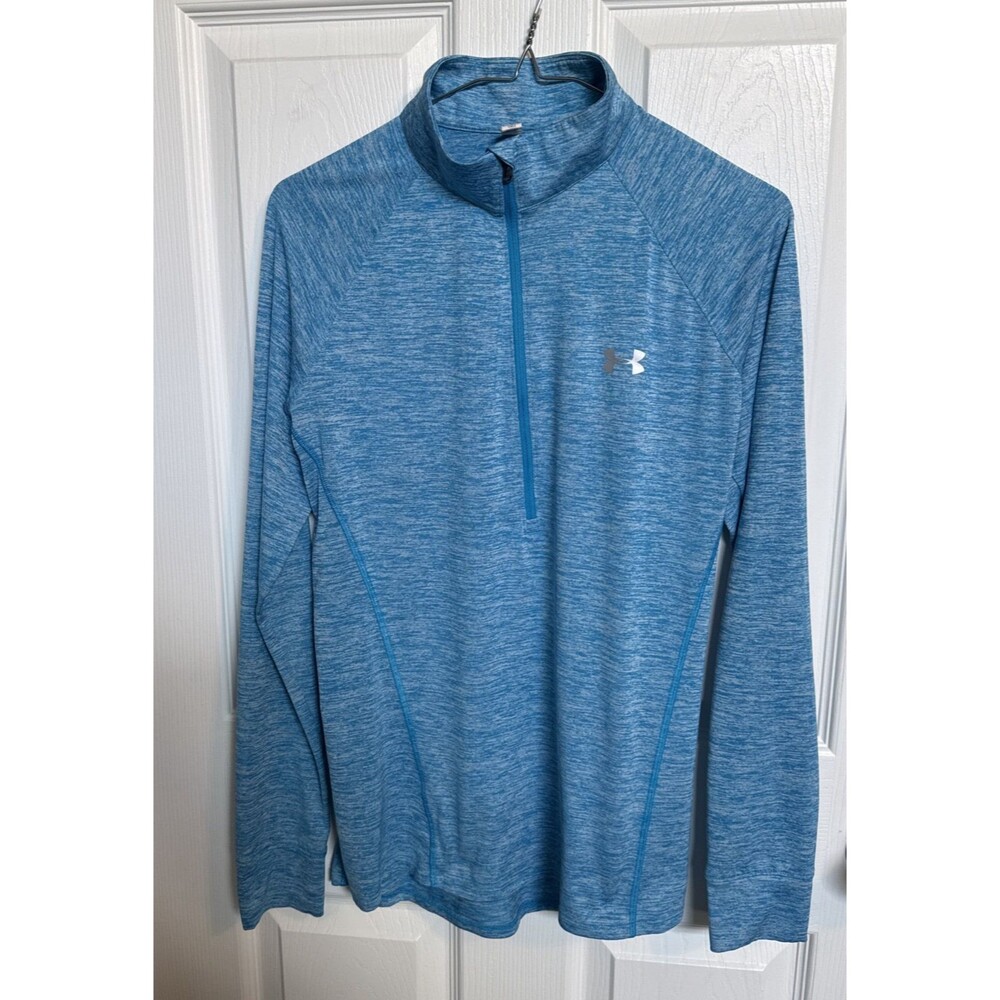 Women’s Under Armour Half Zip Blue Size Medium